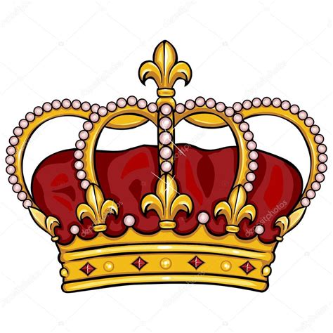 Couronne Royale De Dessin Vectoriel Image Vectorielle 32284831