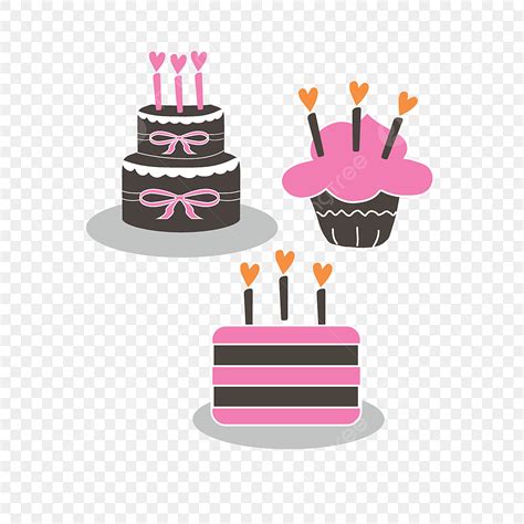 Hand Drawn Cake Vector Art Png Svg Cartoon Hand Drawn Cake Element