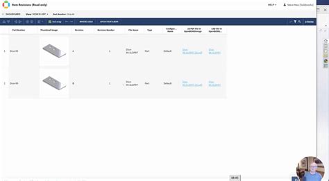 PREVIEW VIDEO Using OpenBOM Storage To Manage SOLIDWORKS Parts