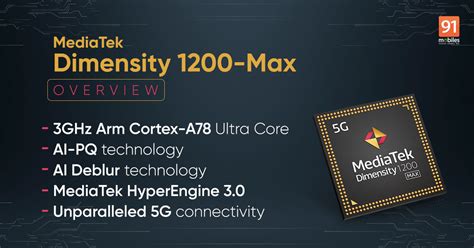 MediaTek Dimensity 1200-MAX overview: unleashing the power of Dimensity ...