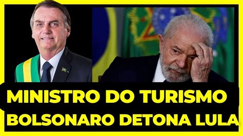 Bolsonaro Cr Tica Lula Na Argentina Novo Ministro Do Turismo Youtube