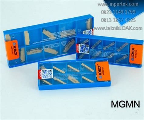 Jual MGMN400 KORLOY Insert Potong 4 Betel Potong 4 Pahat Potong 4 Di