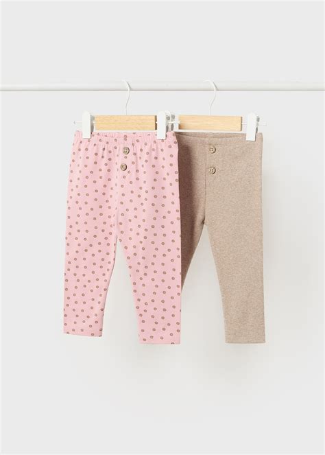 Set 2 Leggings Better Cotton Neonata Mayoral