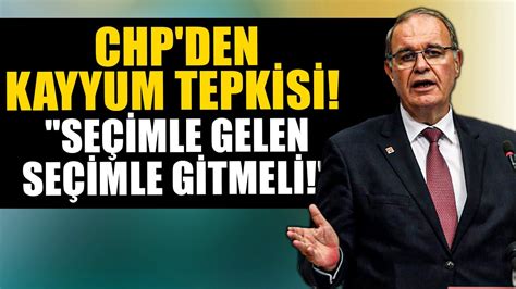 Chp Den Hdp Li Belediyelere Kayyum Atanmas Na Ok Sert Tepki Youtube