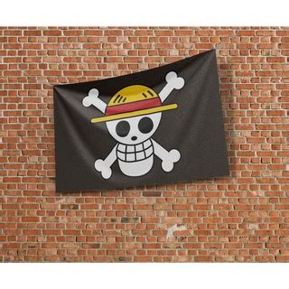 Jual BENDERA MINIFLAG ONE PIECE TOPI JERAMI Shopee Indonesia