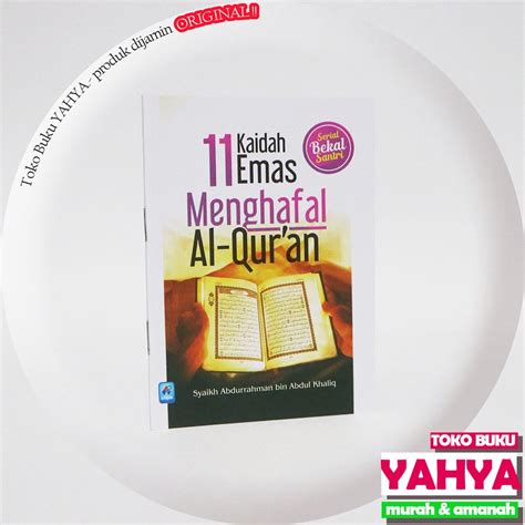 Jual Buku Saku 11 Kaidah Emas Menghafal Al Quran Pustaka ARAFAH