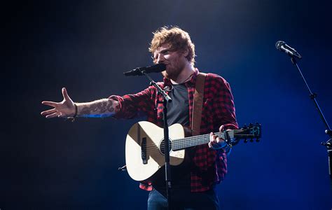 Ed Sheeran Playing Guitar