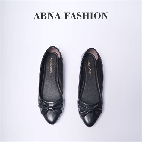 Jual Abna Sepatu Flatshoes Wanita Sol Karet Non Slip Ag Shopee