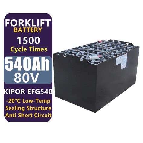 Kipor Forklift Battery Pack Efg V Ah Traction Forklift