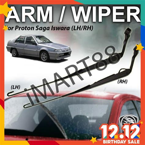 Proton Saga Old Iswara LMST All Model Front Wiper Arm Left Right Set