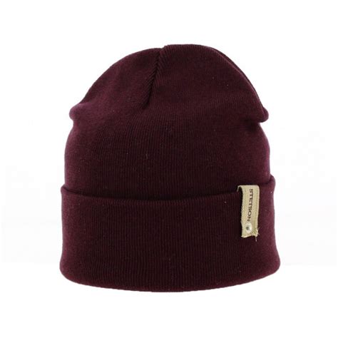 Bonnet Revers Coton Laine Bordeaux Stetson Reference