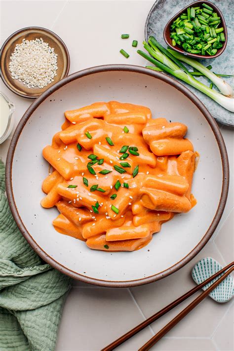 Rosé Tteokbokki Full Of Plants Karinokada