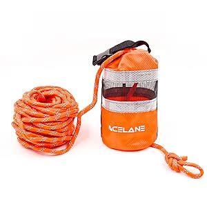 Amazon Acelane Throw Bag For Water Rescue With Ft Reflective