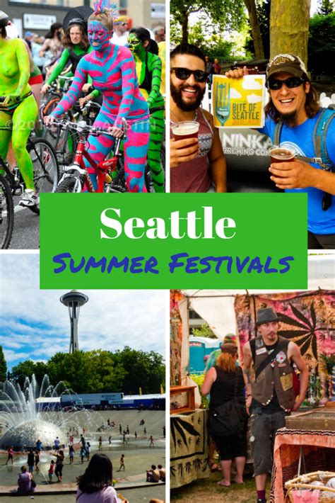 Top Seattle Summer Festivals and Events | Summer festival, Travel, Festival