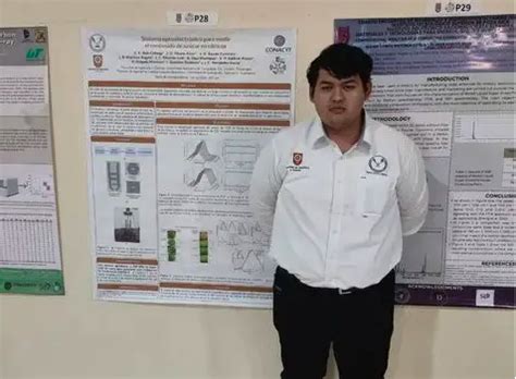 Estudiante de la UAT destaca en encuentro sobre optoelectrónica