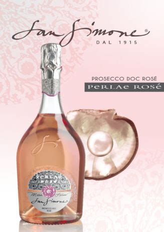 Perlae Rosé PROSECCO DOC ROSÉ BRUT MILLESIMATO Sparkling Wine Rosé