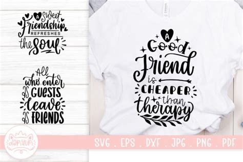 Best Friend Svg Cut File Friendship Qu Graphic By Dapiyupi · Creative Fabrica