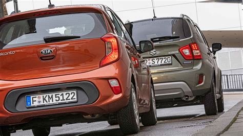 Kia Picanto 1 2 Und Suzuki Ignis 1 2 Im Test AUTO MOTOR UND SPORT