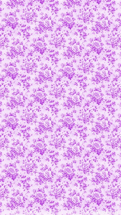 Purple Floral Backgrounds Wallpapersafari