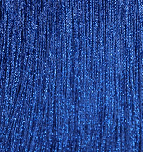 Stretch Fringe 30cm Royal Metallic Showtime Fabrics