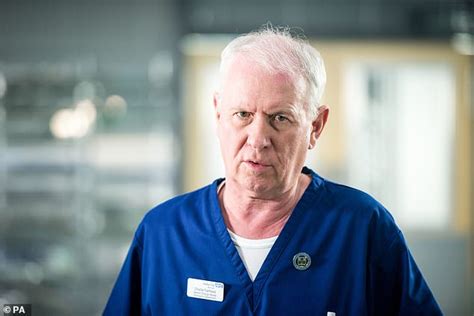 Derek Thompson 75 Quits Casualty After 37 Years Playing Charlie