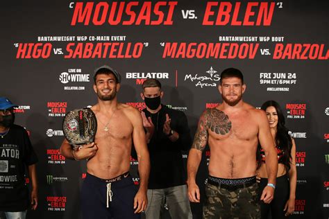 Bellator 282 Results Mousasi Vs Eblen MMA Sucka