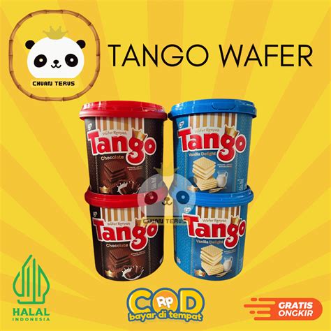 Jual Wafer Tango Coklat Ember Pvc Wafer Tango Timba Vanilla 240 Gram