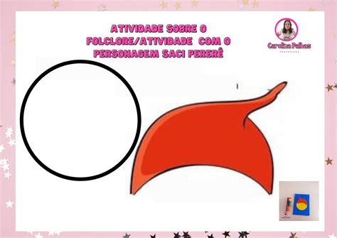 Atividade Do Saci Perere - Atividade Sobre O Folclore/Atividade Com O Personagem Saci Pererê ...