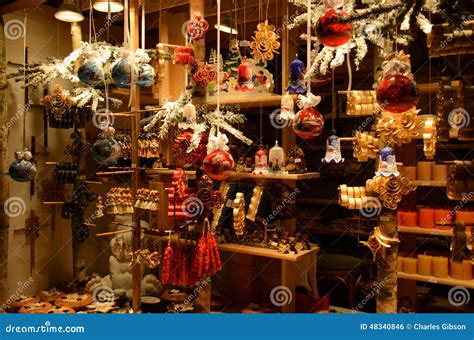 Christmas Market Products Vienna Stock Photo Image Of Selling