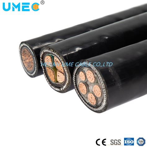 Copper Conductor Fire Resistant Steel Tape Armored Power Cable Medium