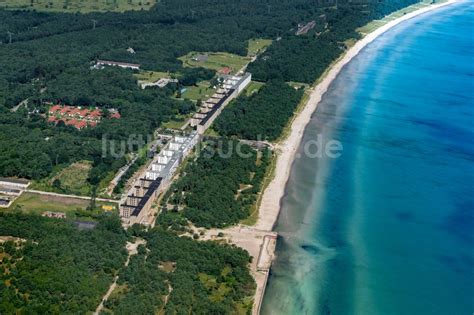 Prora Aus Der Vogelperspektive Gebäudekomplex Der Ehemaligen Kdf