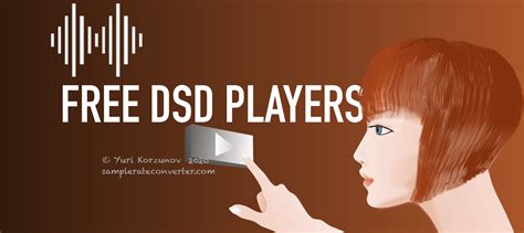 DSD Player DSF/DFF/SACD ISO. Windows Mac Linux Android iOS