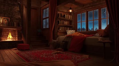 Fireplace House Rain Bed Wallpaper Resolution X Id