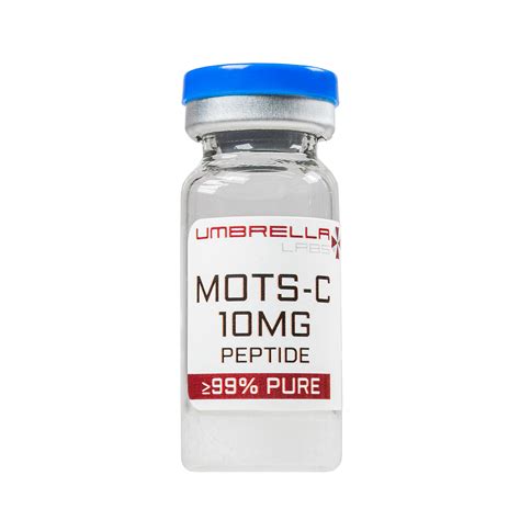 MOTS-C PEPTIDE 10MG VIAL – UMBRELLA Labs