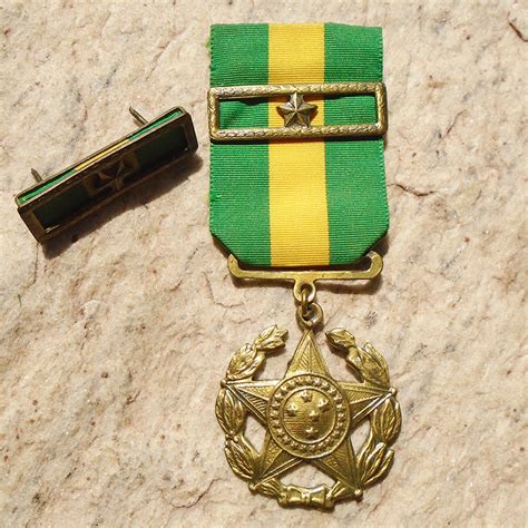 K Medalha Militar Brasileira Em Bronze De Anos Schmidt