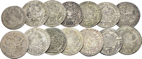 NumisBids VIA GmbH E Auction 8 Lot 1206 Maria Theresia 1740 1780 20