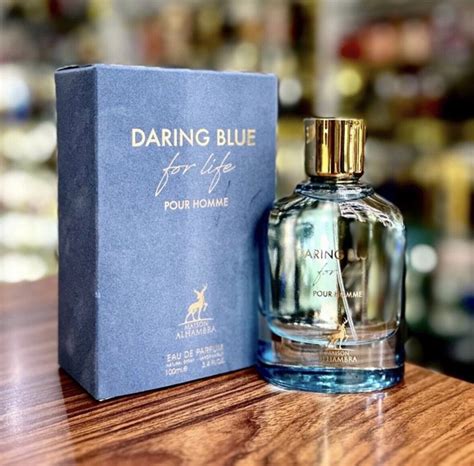 daring blue  life dubai perfume cafe