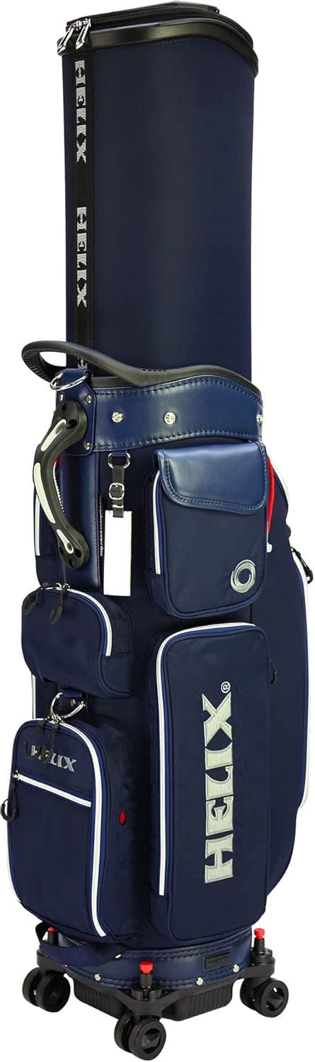 Helix Golf Golf Bag Easy To Carry Retractable Sunday Golf Bag With Locking Wheels