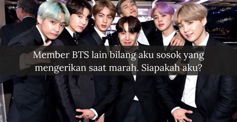 Quiz Tebak Kebiasaan Sisi Gelap Member Bts Pasti Pada Gak Tau