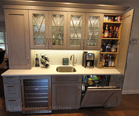 A Beverage Center For Every Kitchen Design Woodmaster Kitchens