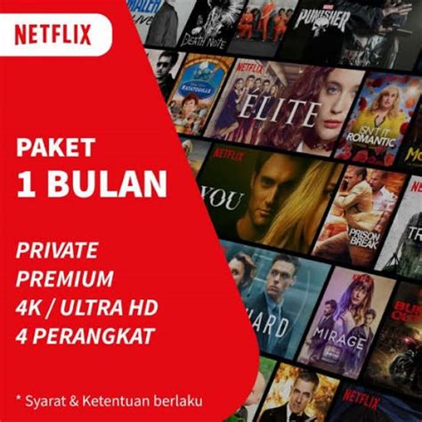 Jual PERPANJANG Akun Netflix Private Akun Full Garansi Shopee Indonesia