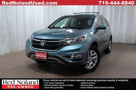 Honda Cr V Efficient Pre Owned Crossover Suv For Sale