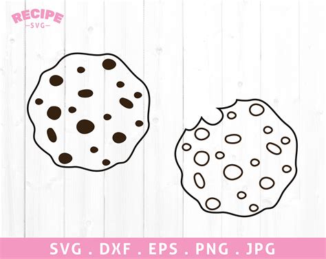 Cookie Outline Clipart