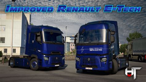 IMPROVED RENAULT E TECH 1 50 X ETS2 Mods