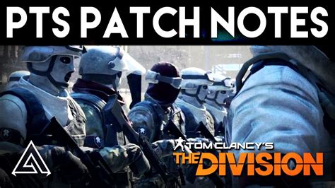 The Division Week Pts Patch Notes Changes To Enemy Difficulty