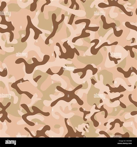 Desert Camouflage Patterns Stock Vector Images Alamy