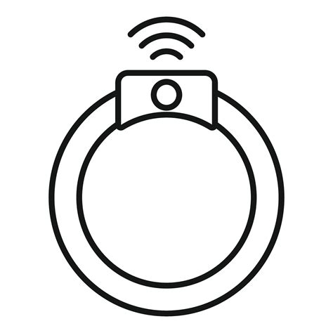 Smart bracelet sending data with wifi icon 48293960 Vector Art at Vecteezy