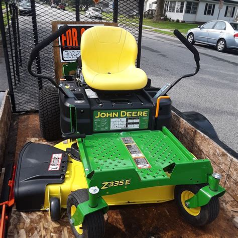 John Deere Zero Turn Z335e 42 Inch Mower For Sale In Dover De Offerup