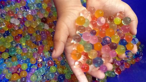 DIY Fun With Sensory Tub Of Orbeez And Much More