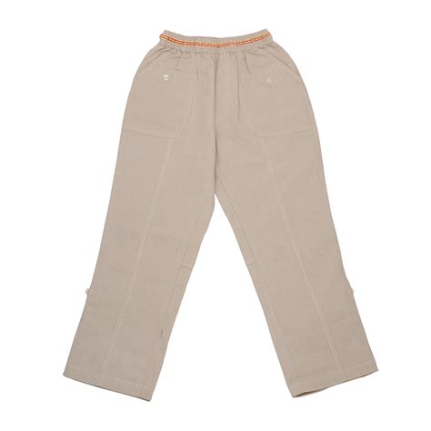 Biege Linen Tortilla Pants Popsicles Clothing
